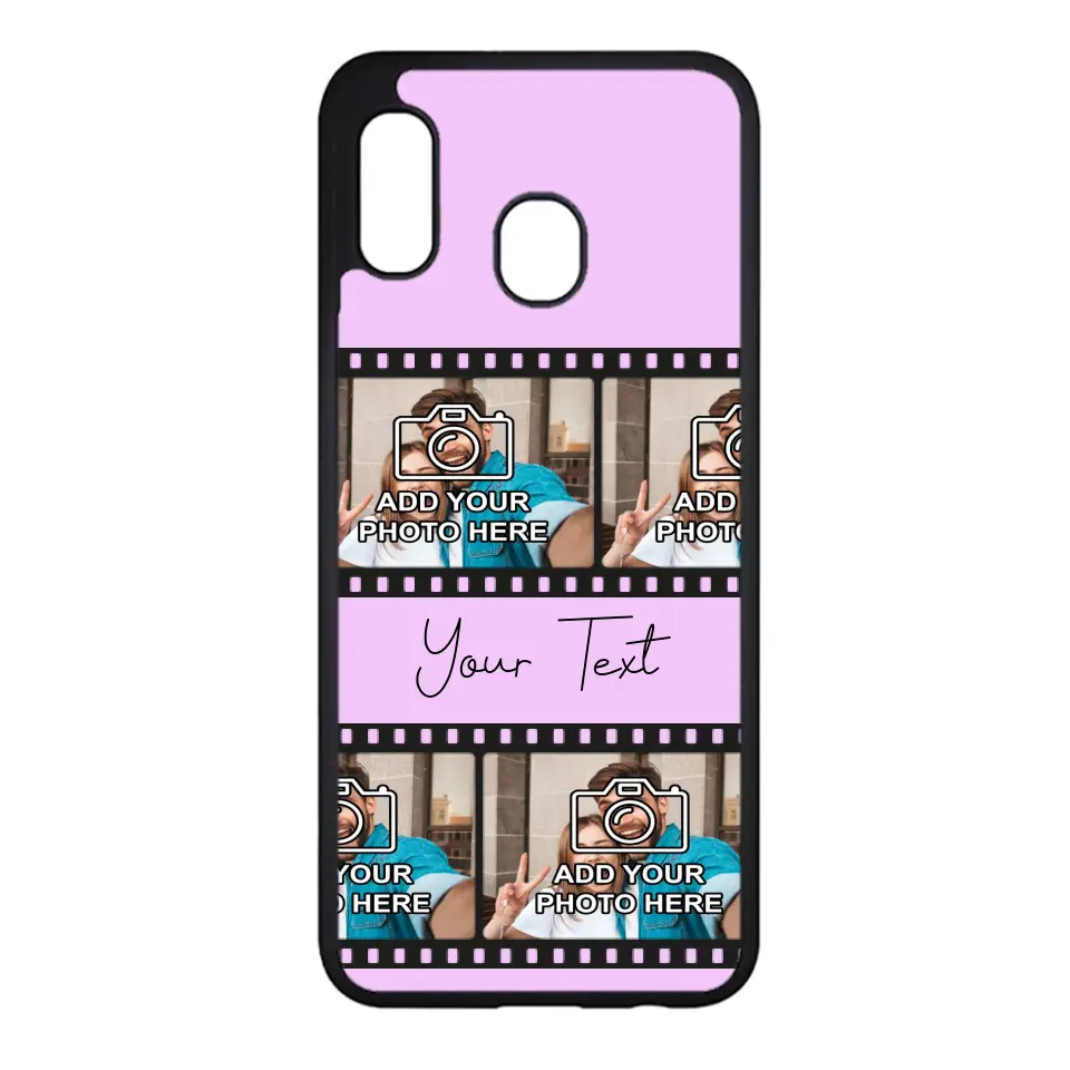 Custom Personalised Film Reel No.3 Rubber TPU Case for iPhone, Samsung & Pixel