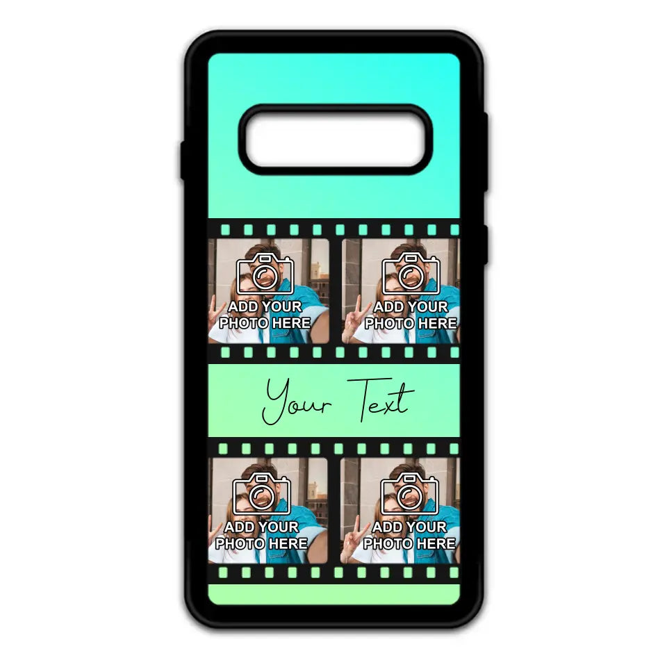 Film Reel No.2 Custom Photos Personalised Rubber TPU Case for iPhone, Samsung & Pixel