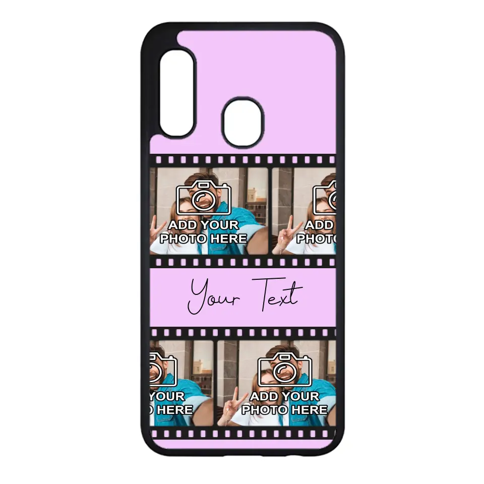 Custom Personalised Film Reel No.3 Rubber TPU Case for iPhone, Samsung & Pixel