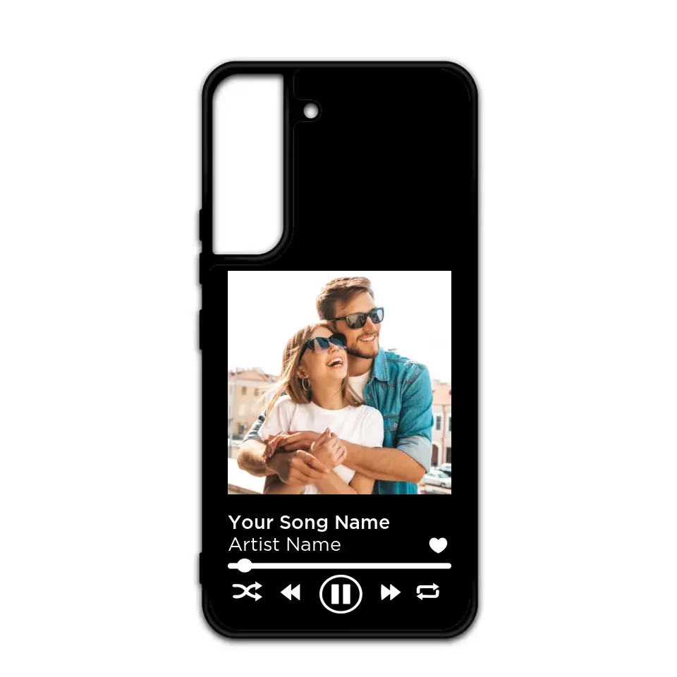 Custom Personalised Spotify Music Player Rubber TPU Case for iPhone, Samsung & Pixel