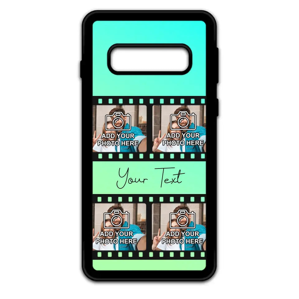 Film Reel No.2 Custom Photos Personalised Rubber TPU Case for iPhone, Samsung & Pixel