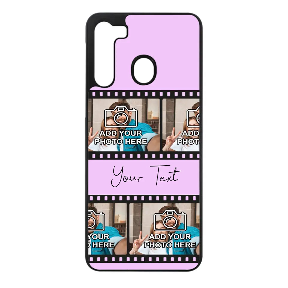 Custom Personalised Film Reel No.3 Rubber TPU Case for iPhone, Samsung & Pixel