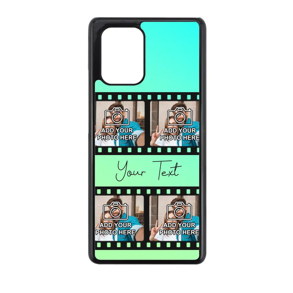 Film Reel No.2 Custom Photos Personalised Rubber TPU Case for iPhone, Samsung & Pixel