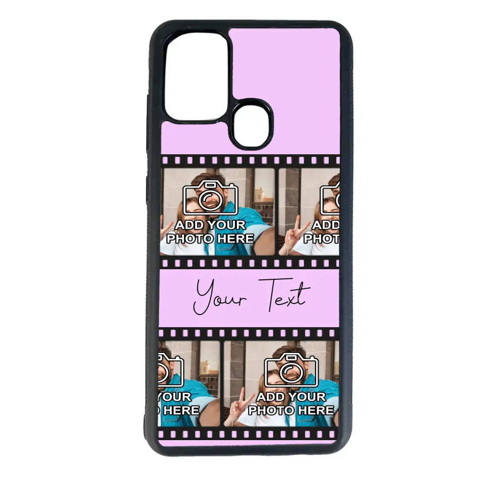 Custom Personalised Film Reel No.3 Rubber TPU Case for iPhone, Samsung & Pixel