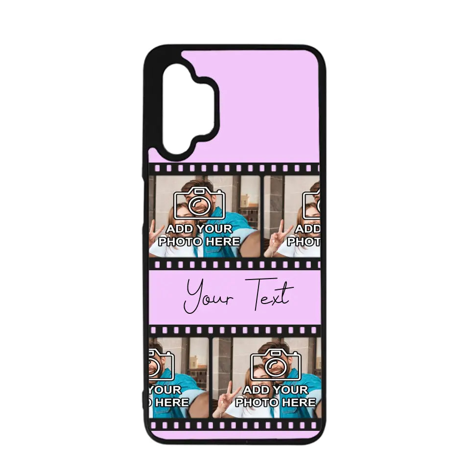 Custom Personalised Film Reel No.3 Rubber TPU Case for iPhone, Samsung & Pixel