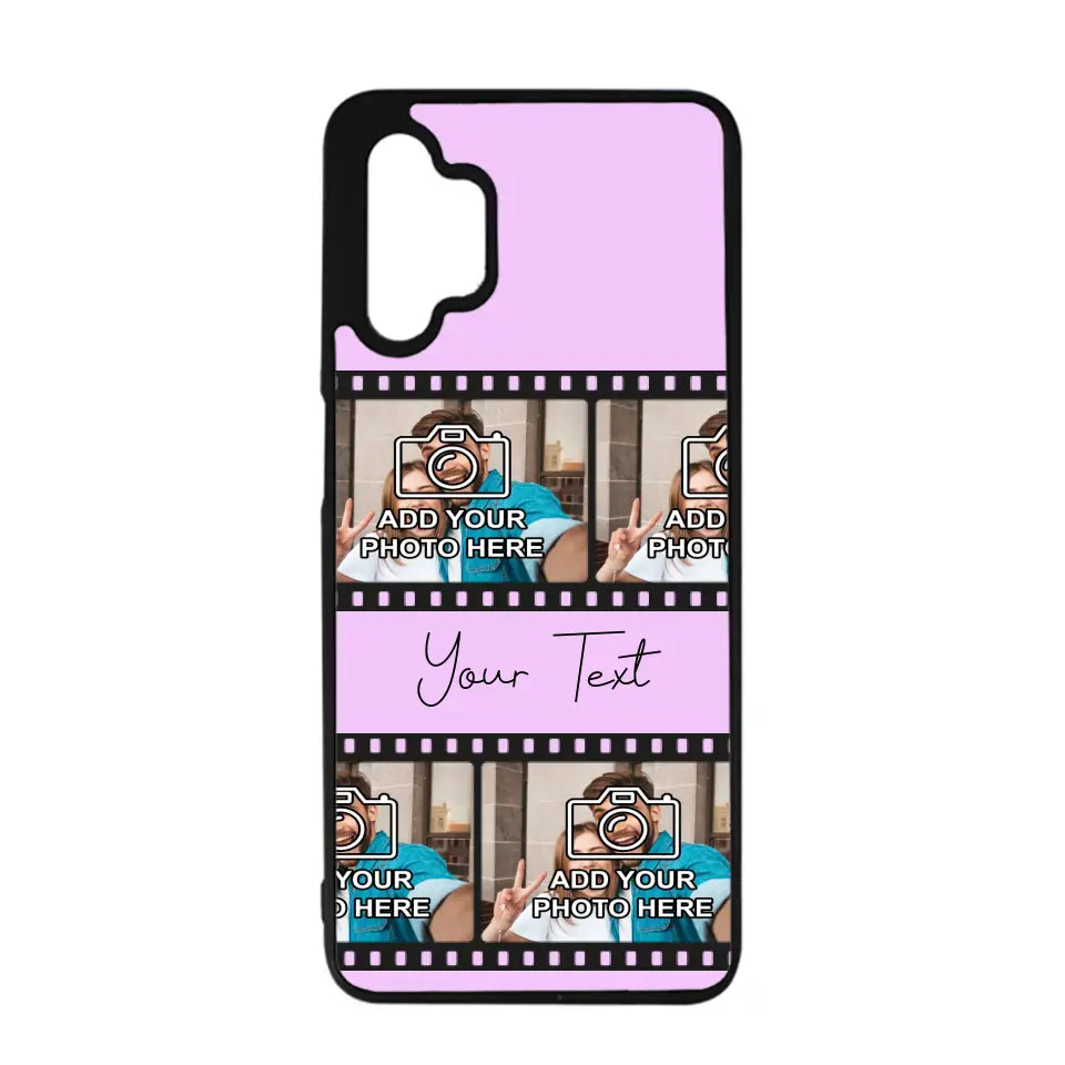 Custom Personalised Film Reel No.3 Rubber TPU Case for iPhone, Samsung & Pixel