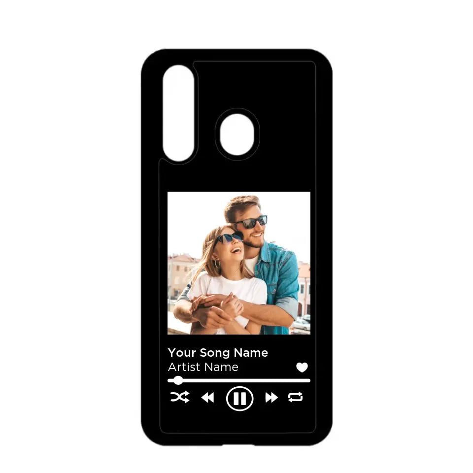 Custom Personalised Spotify Music Player Rubber TPU Case for iPhone, Samsung & Pixel