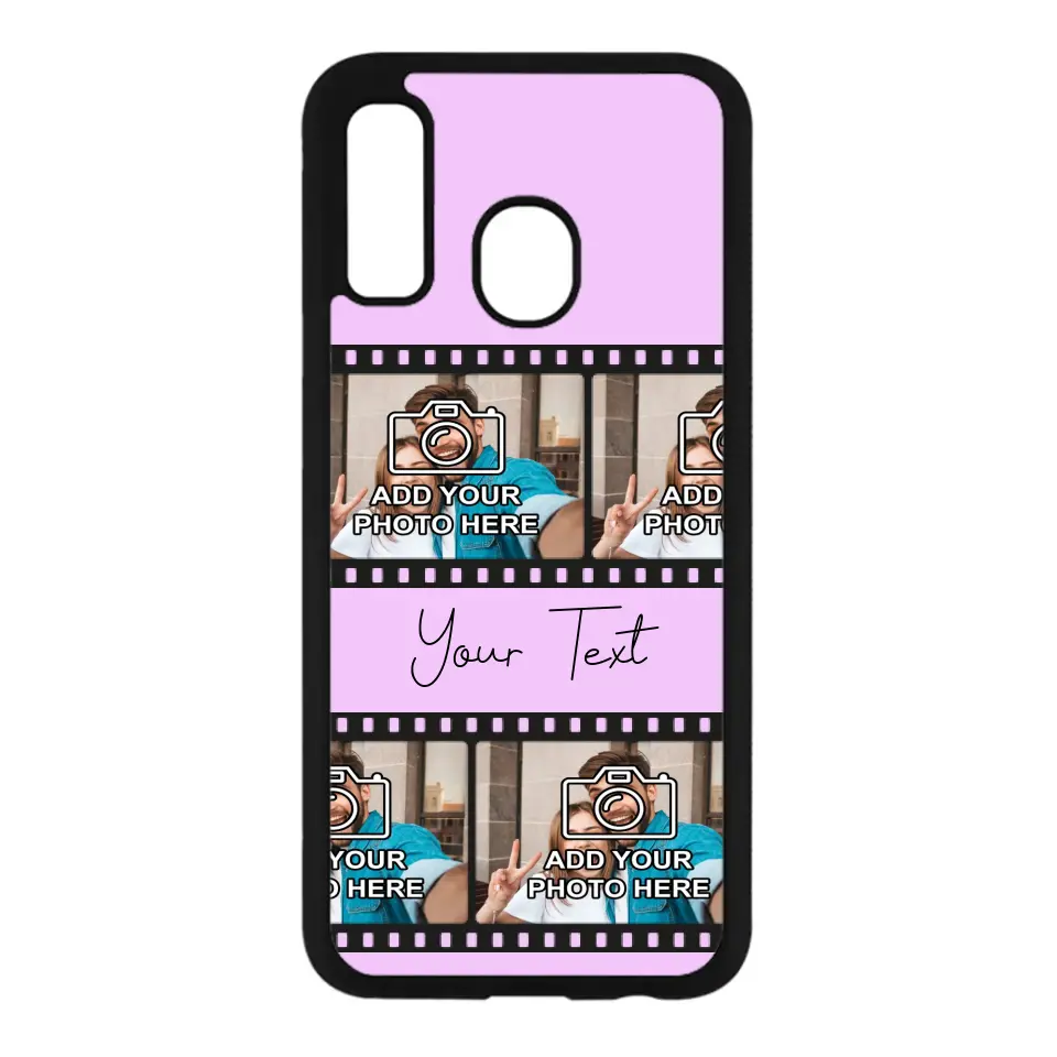 Custom Personalised Film Reel No.3 Rubber TPU Case for iPhone, Samsung & Pixel