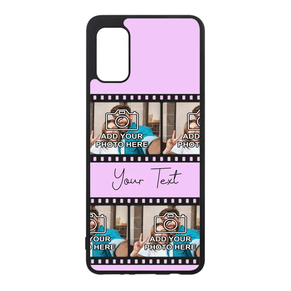 Custom Personalised Film Reel No.3 Rubber TPU Case for iPhone, Samsung & Pixel