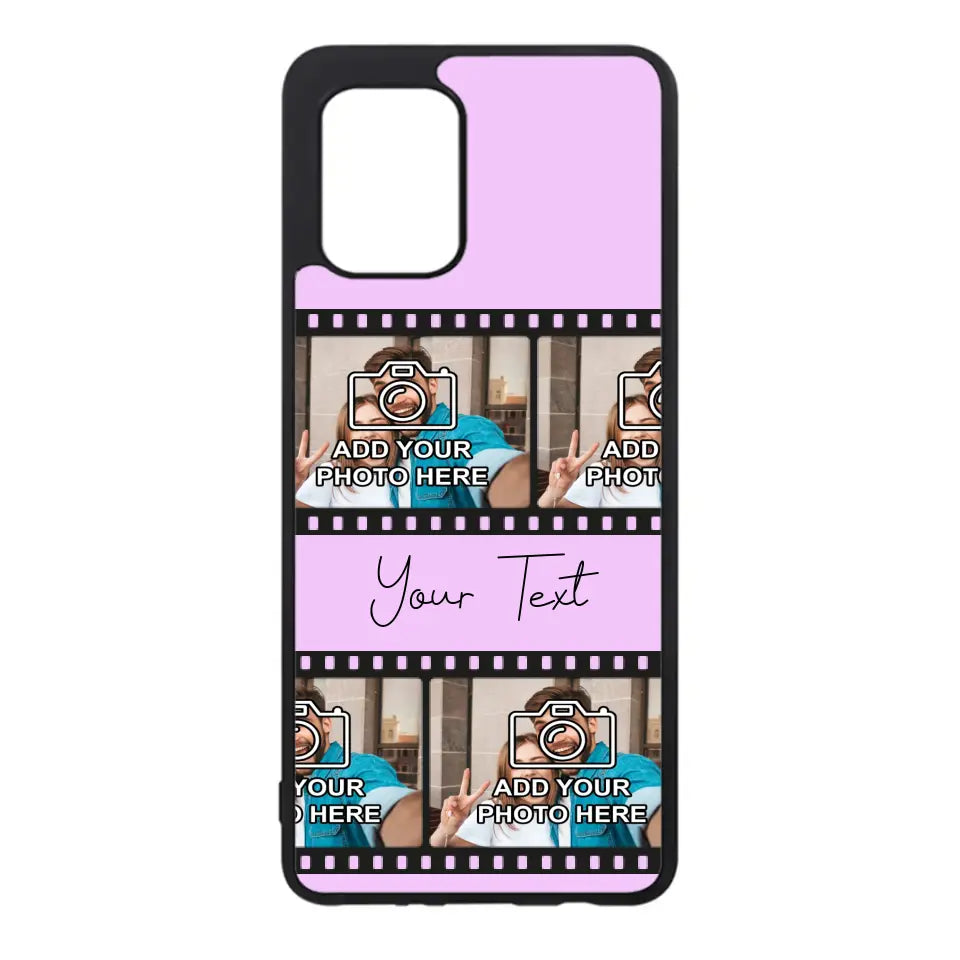 Custom Personalised Film Reel No.3 Rubber TPU Case for iPhone, Samsung & Pixel