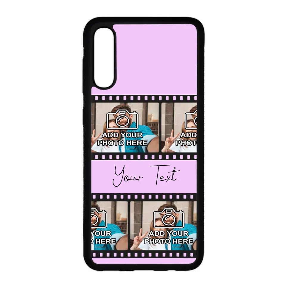 Custom Personalised Film Reel No.3 Rubber TPU Case for iPhone, Samsung & Pixel