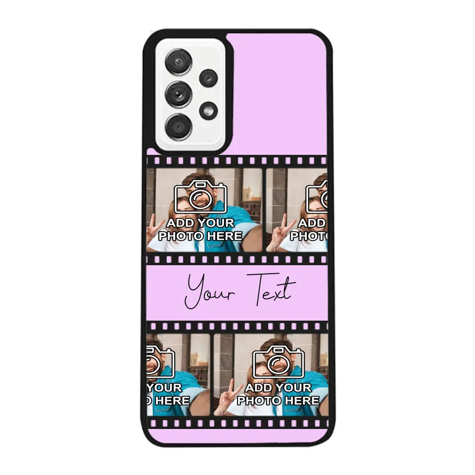 Custom Personalised Film Reel No.3 Rubber TPU Case for iPhone, Samsung & Pixel