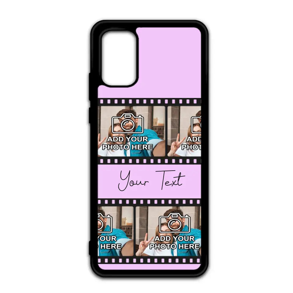 Custom Personalised Film Reel No.3 Rubber TPU Case for iPhone, Samsung & Pixel