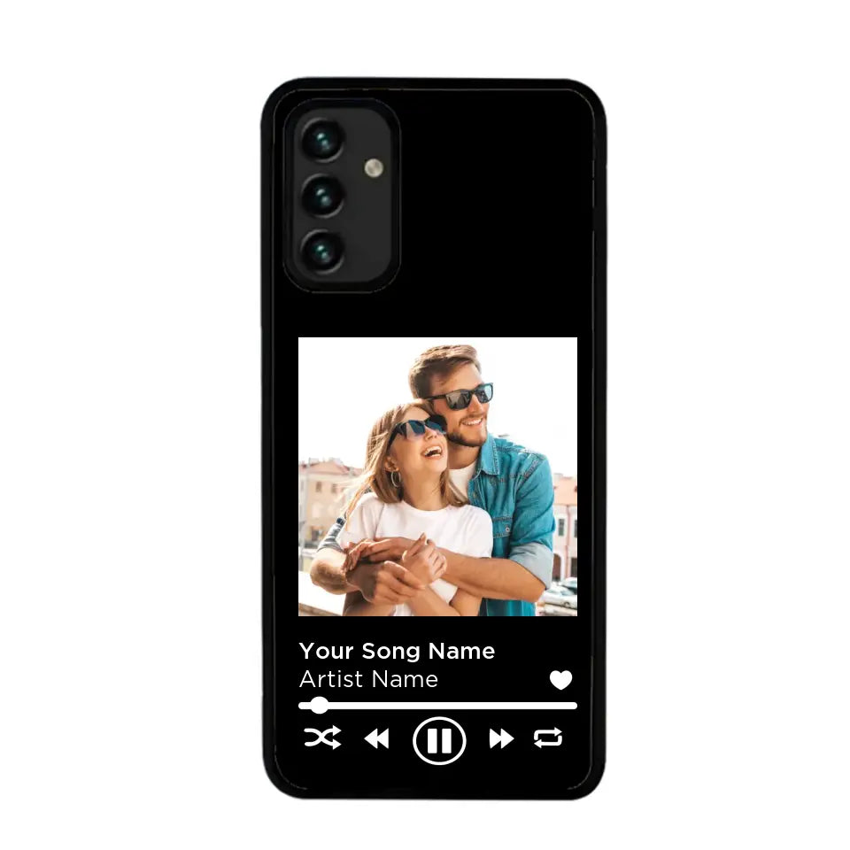 Custom Personalised Spotify Music Player Rubber TPU Case for iPhone, Samsung & Pixel