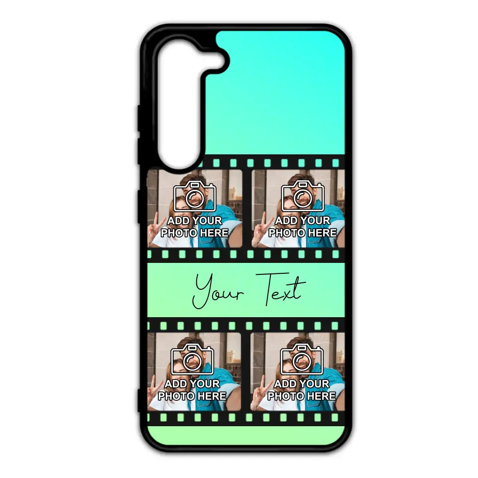 Film Reel No.2 Custom Photos Personalised Rubber TPU Case for iPhone, Samsung & Pixel