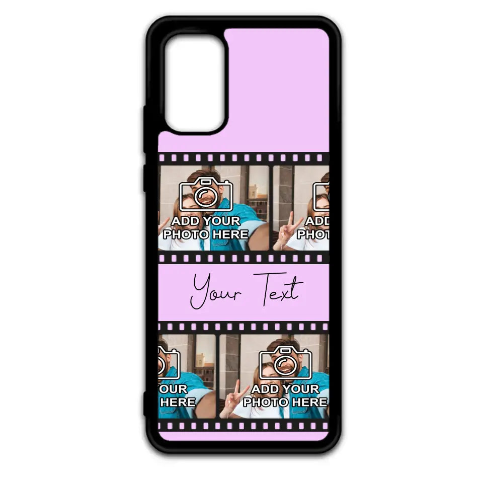 Custom Personalised Film Reel No.3 Rubber TPU Case for iPhone, Samsung & Pixel