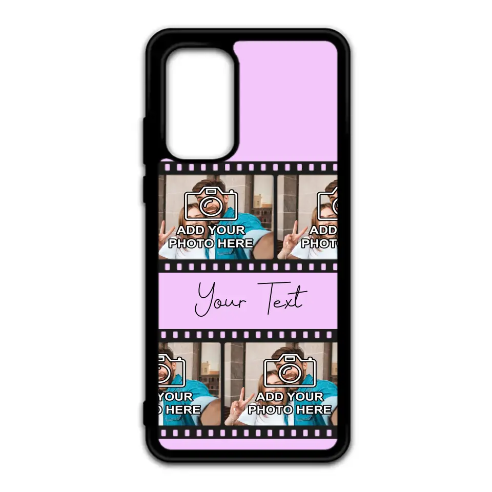 Custom Personalised Film Reel No.3 Rubber TPU Case for iPhone, Samsung & Pixel