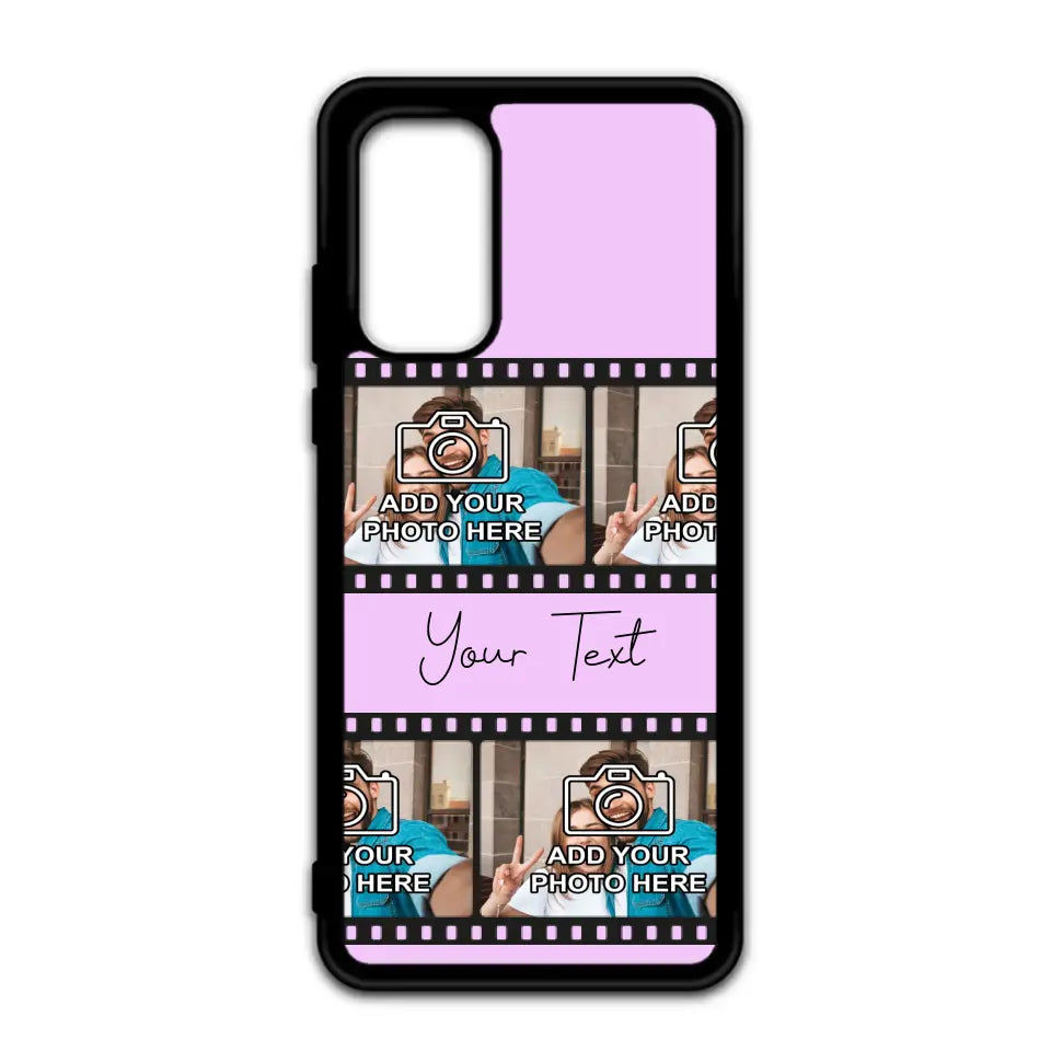 Custom Personalised Film Reel No.3 Rubber TPU Case for iPhone, Samsung & Pixel