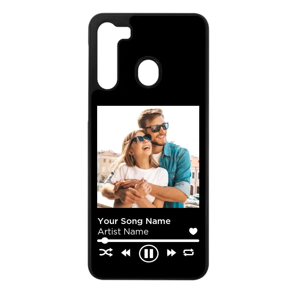 Custom Personalised Spotify Music Player Rubber TPU Case for iPhone, Samsung & Pixel