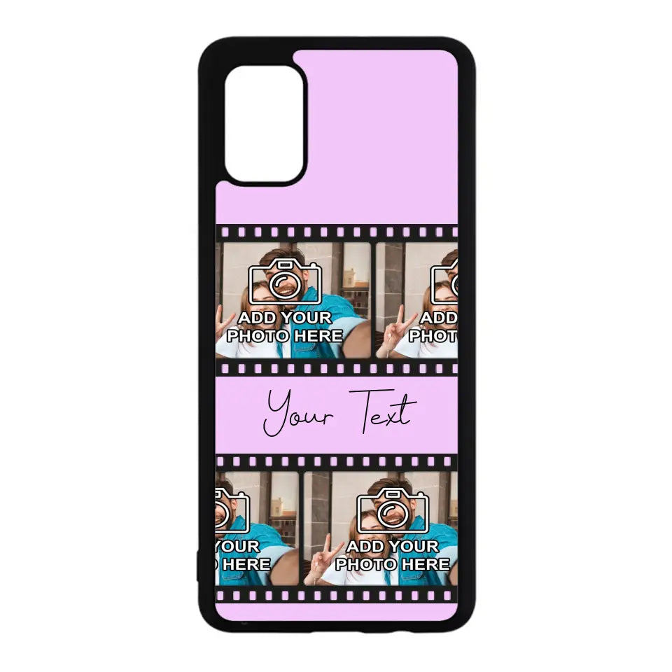 Custom Personalised Film Reel No.3 Rubber TPU Case for iPhone, Samsung & Pixel