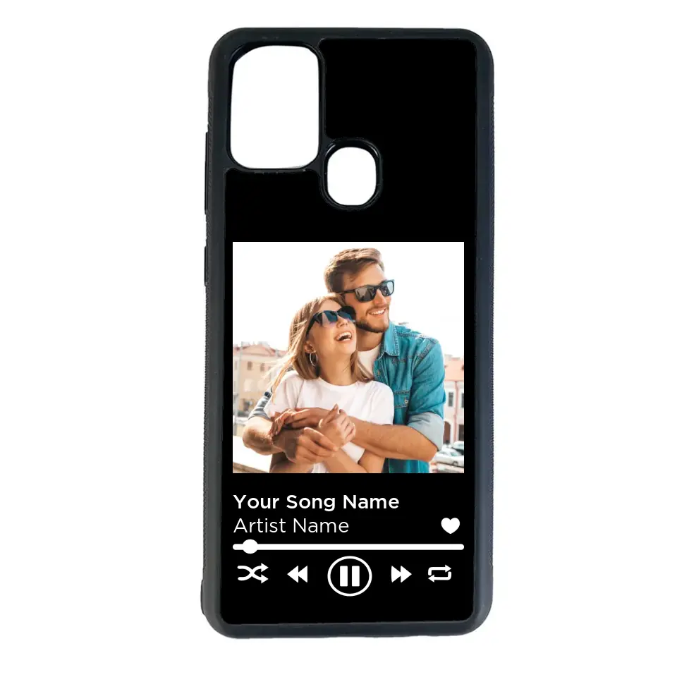 Custom Personalised Spotify Music Player Rubber TPU Case for iPhone, Samsung & Pixel