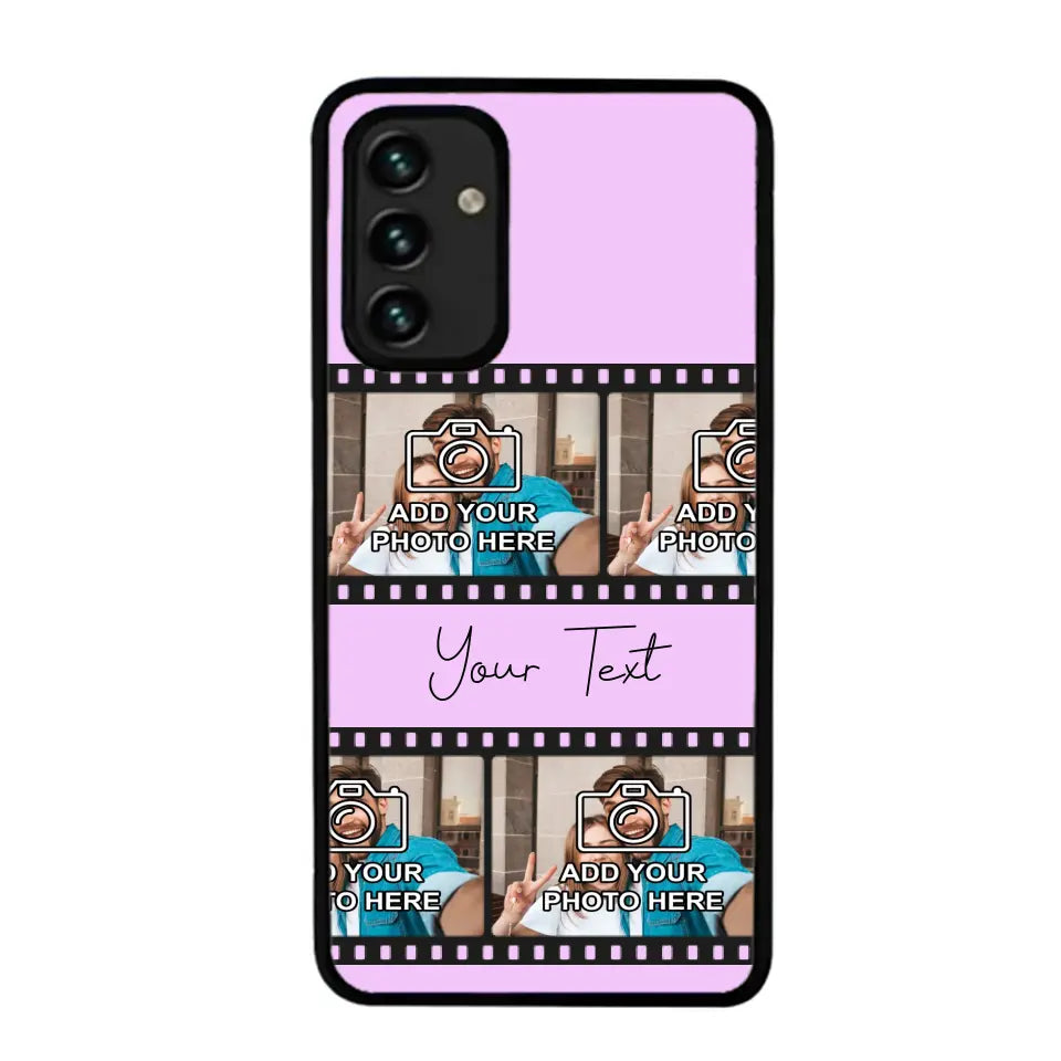 Custom Personalised Film Reel No.3 Rubber TPU Case for iPhone, Samsung & Pixel