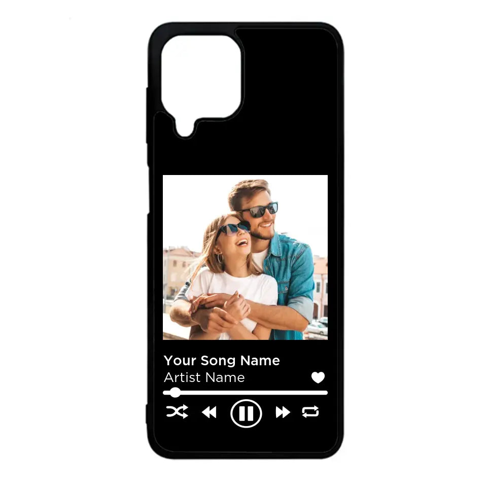 Custom Personalised Spotify Music Player Rubber TPU Case for iPhone, Samsung & Pixel