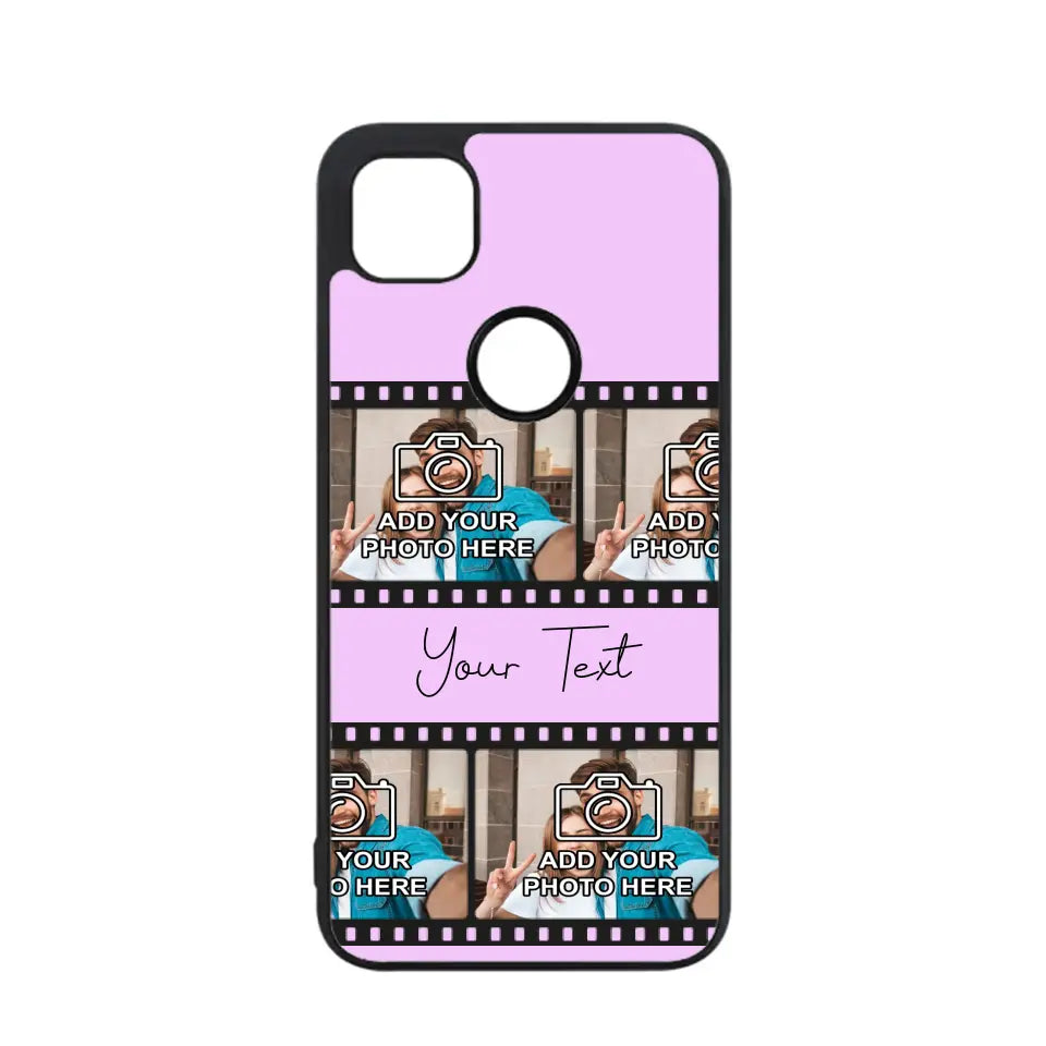 Custom Personalised Film Reel No.3 Rubber TPU Case for iPhone, Samsung & Pixel