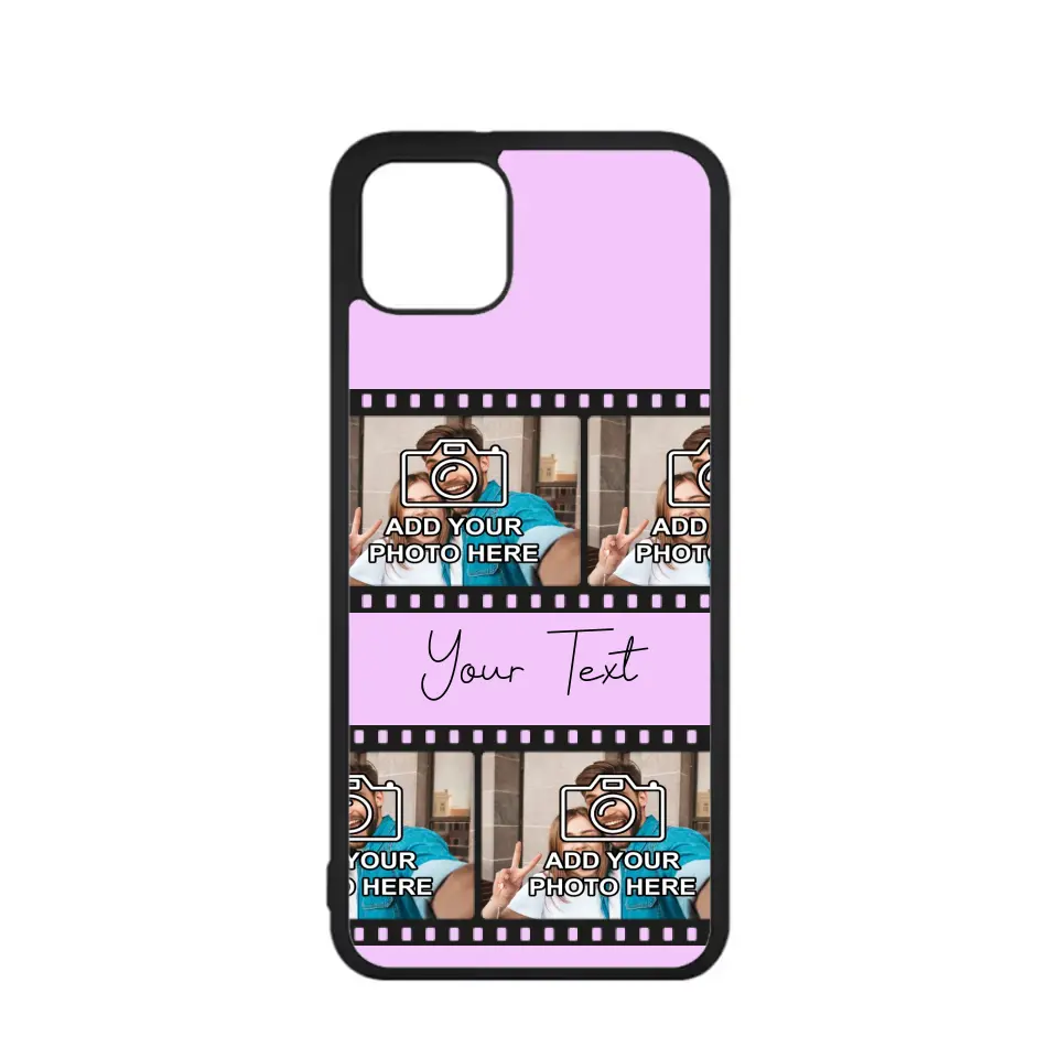 Custom Personalised Film Reel No.3 Rubber TPU Case for iPhone, Samsung & Pixel