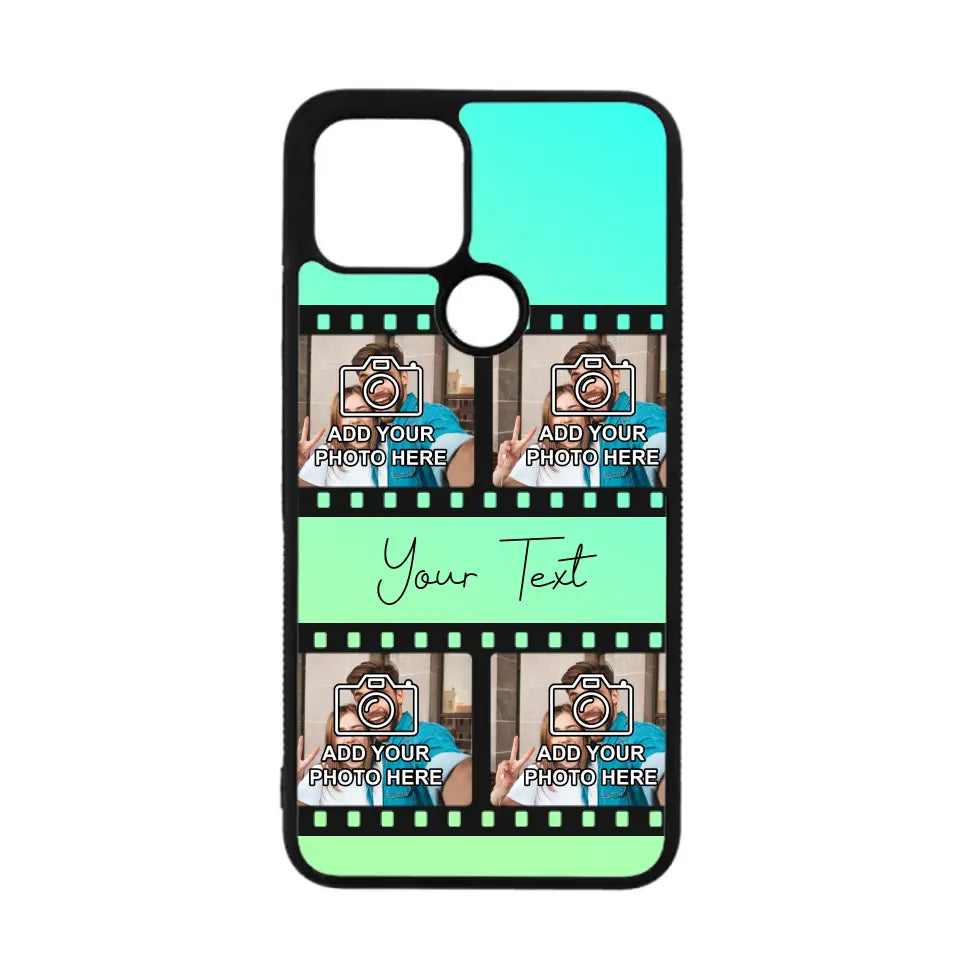 Film Reel No.2 Custom Photos Personalised Rubber TPU Case for iPhone, Samsung & Pixel