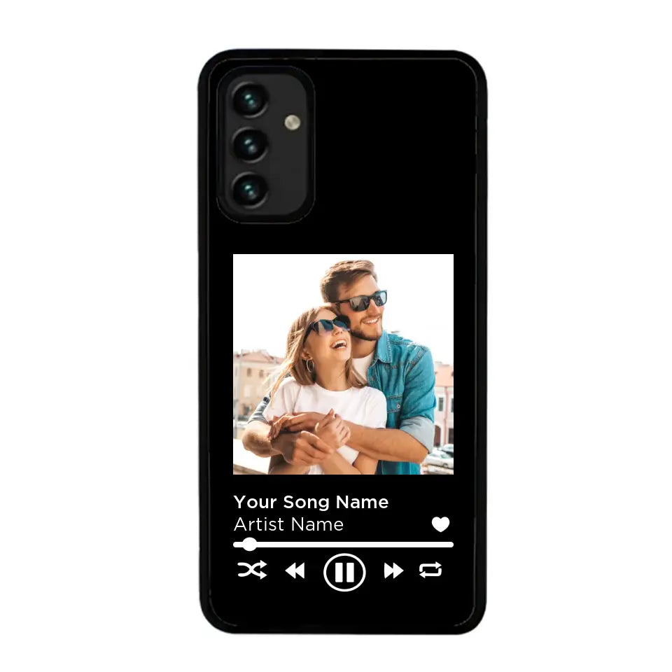 Custom Personalised Spotify Music Player Rubber TPU Case for iPhone, Samsung & Pixel