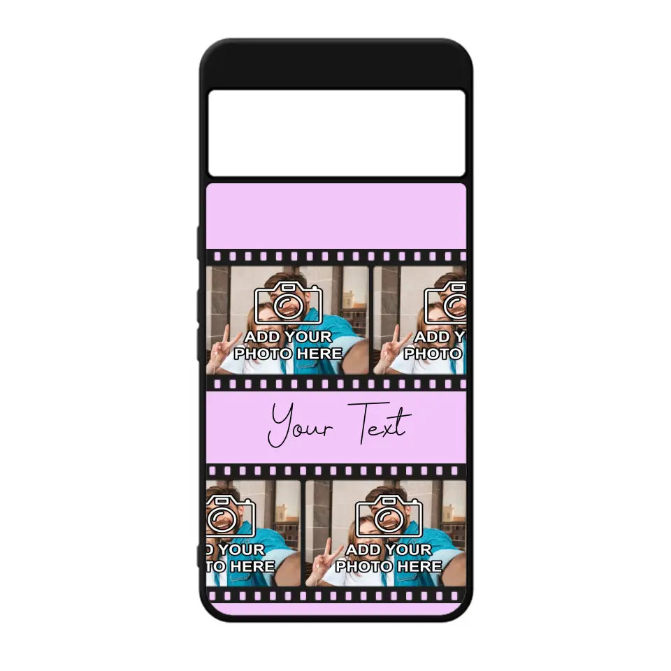 Custom Personalised Film Reel No.3 Rubber TPU Case for iPhone, Samsung & Pixel