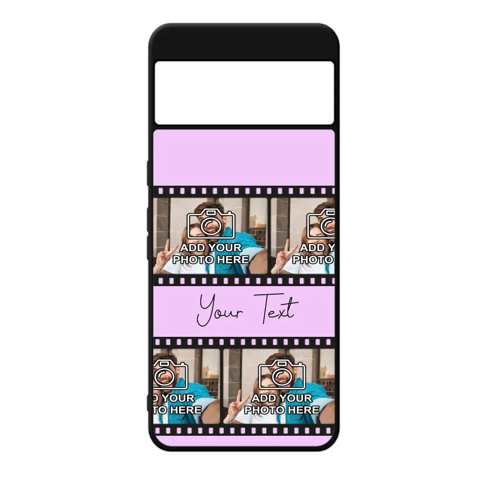 Custom Personalised Film Reel No.3 Rubber TPU Case for iPhone, Samsung & Pixel