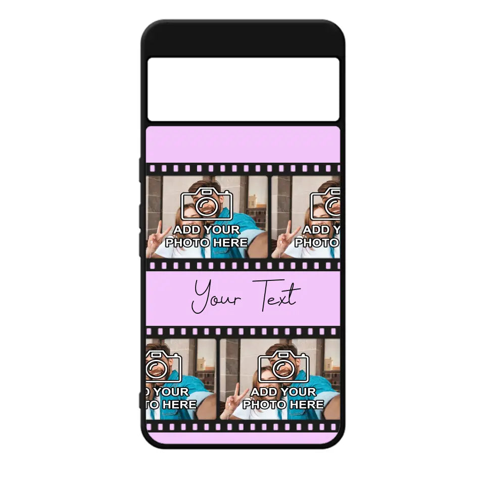 Custom Personalised Film Reel No.3 Rubber TPU Case for iPhone, Samsung & Pixel