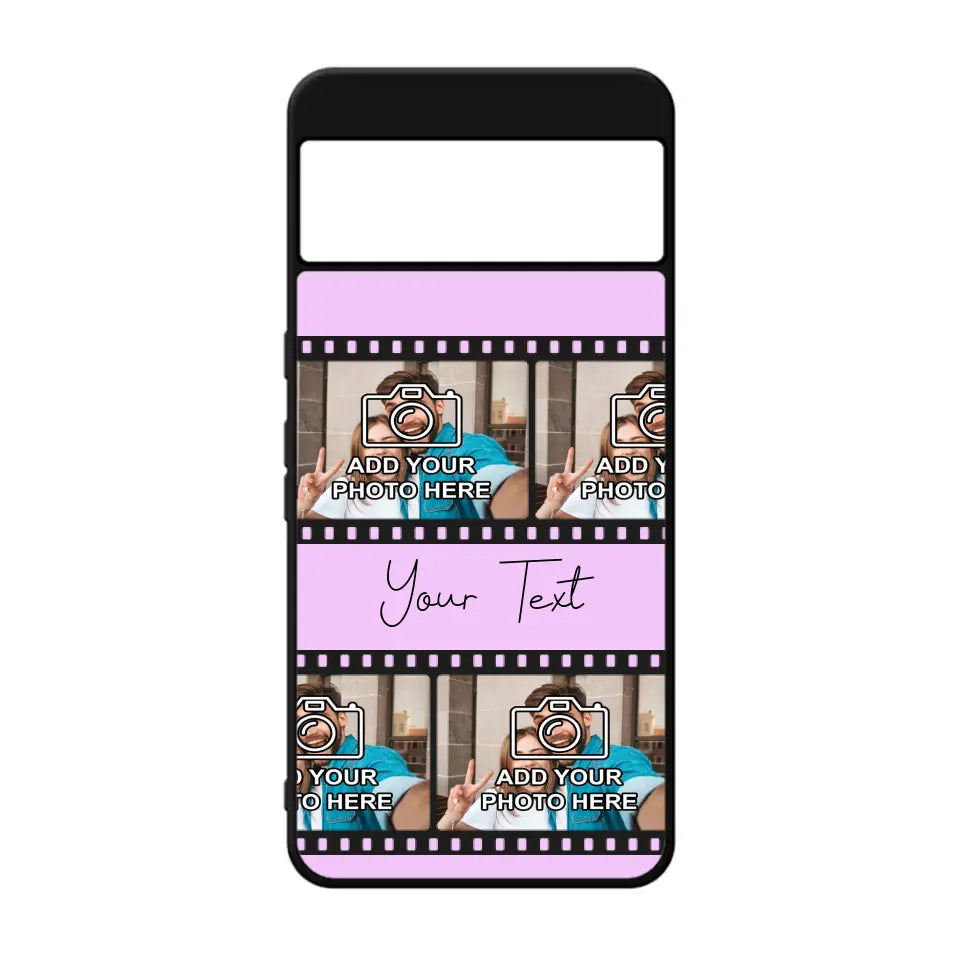 Custom Personalised Film Reel No.3 Rubber TPU Case for iPhone, Samsung & Pixel