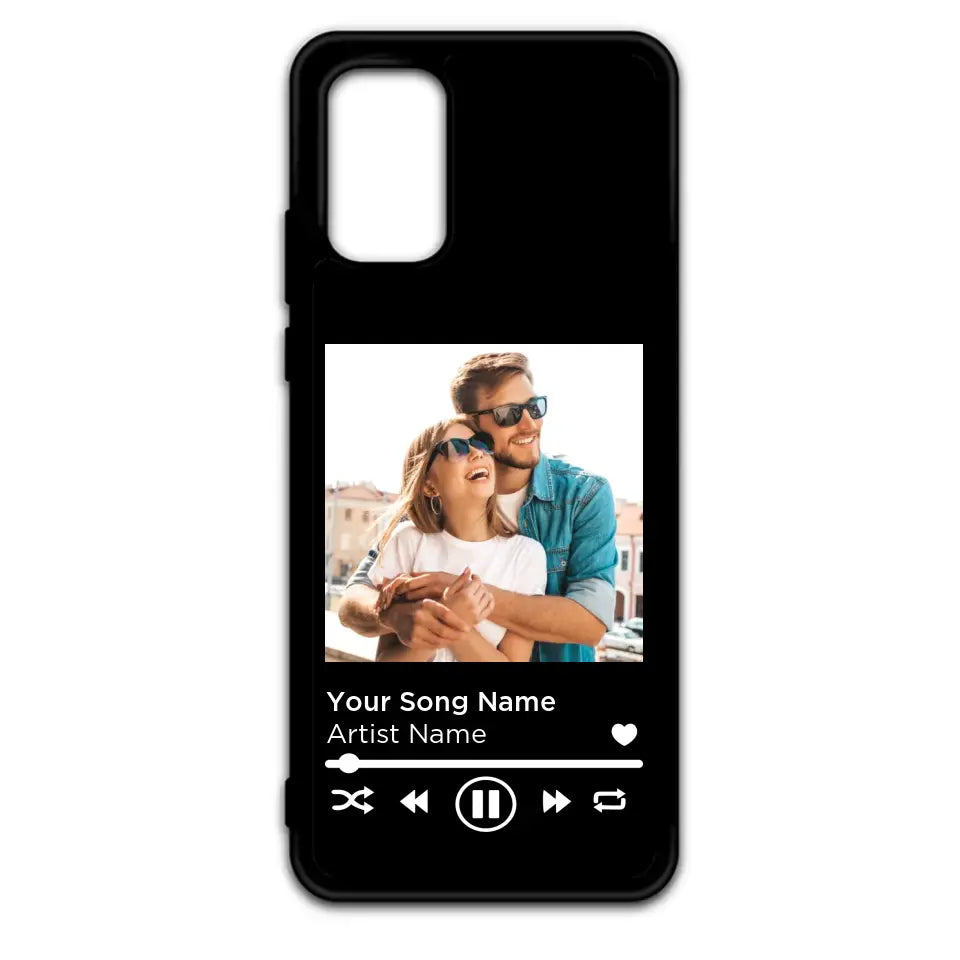 Custom Personalised Spotify Music Player Rubber TPU Case for iPhone, Samsung & Pixel