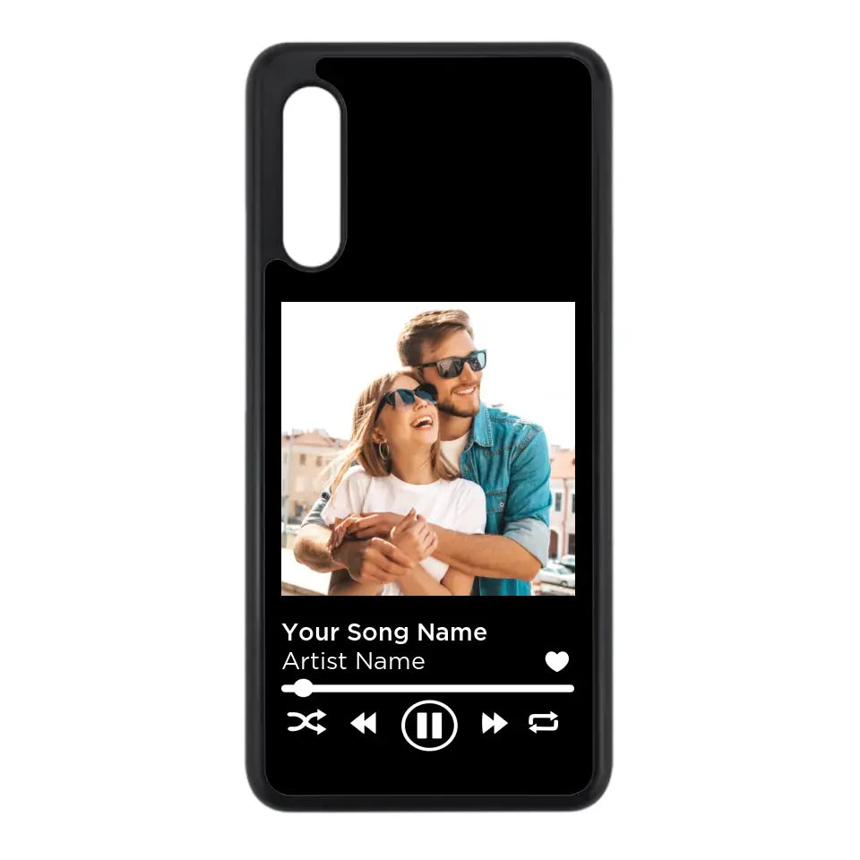 Custom Personalised Spotify Music Player Rubber TPU Case for iPhone, Samsung & Pixel