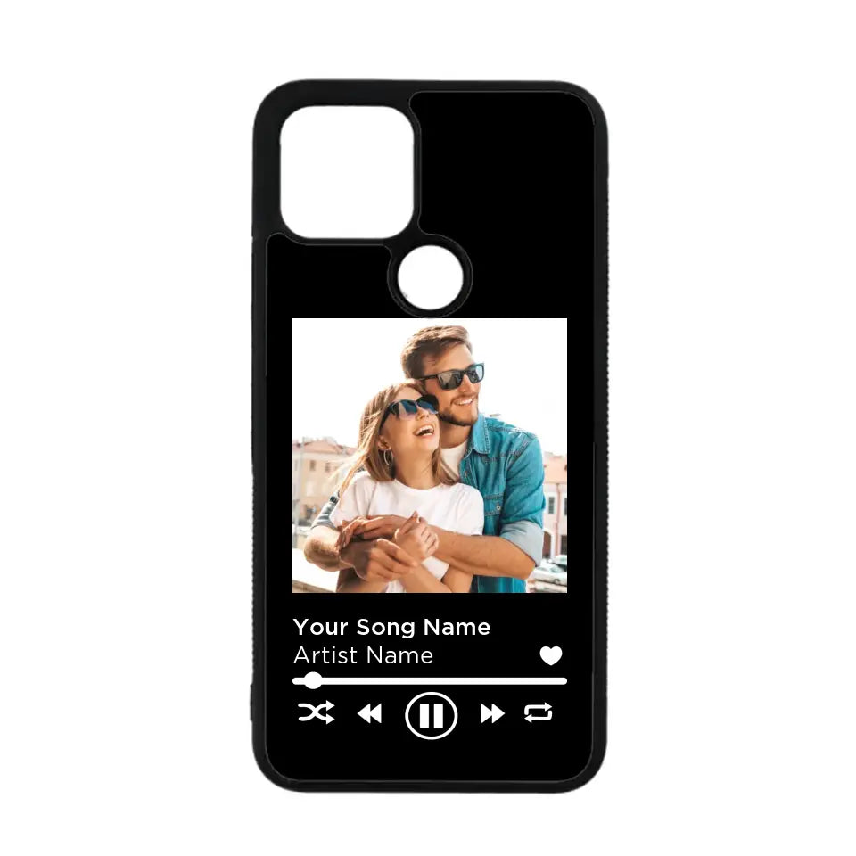 Custom Personalised Spotify Music Player Rubber TPU Case for iPhone, Samsung & Pixel