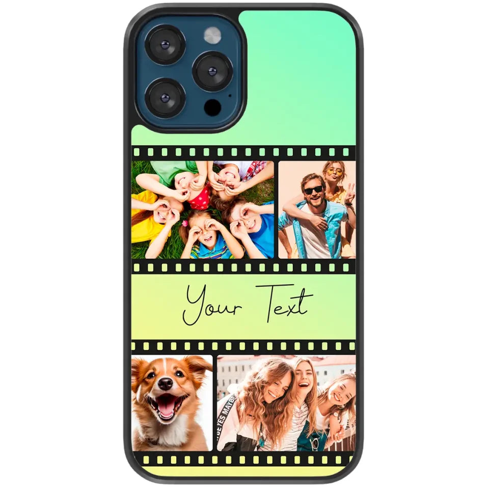 Custom Personalised Film Reel No.3 Rubber TPU Case for iPhone, Samsung & Pixel