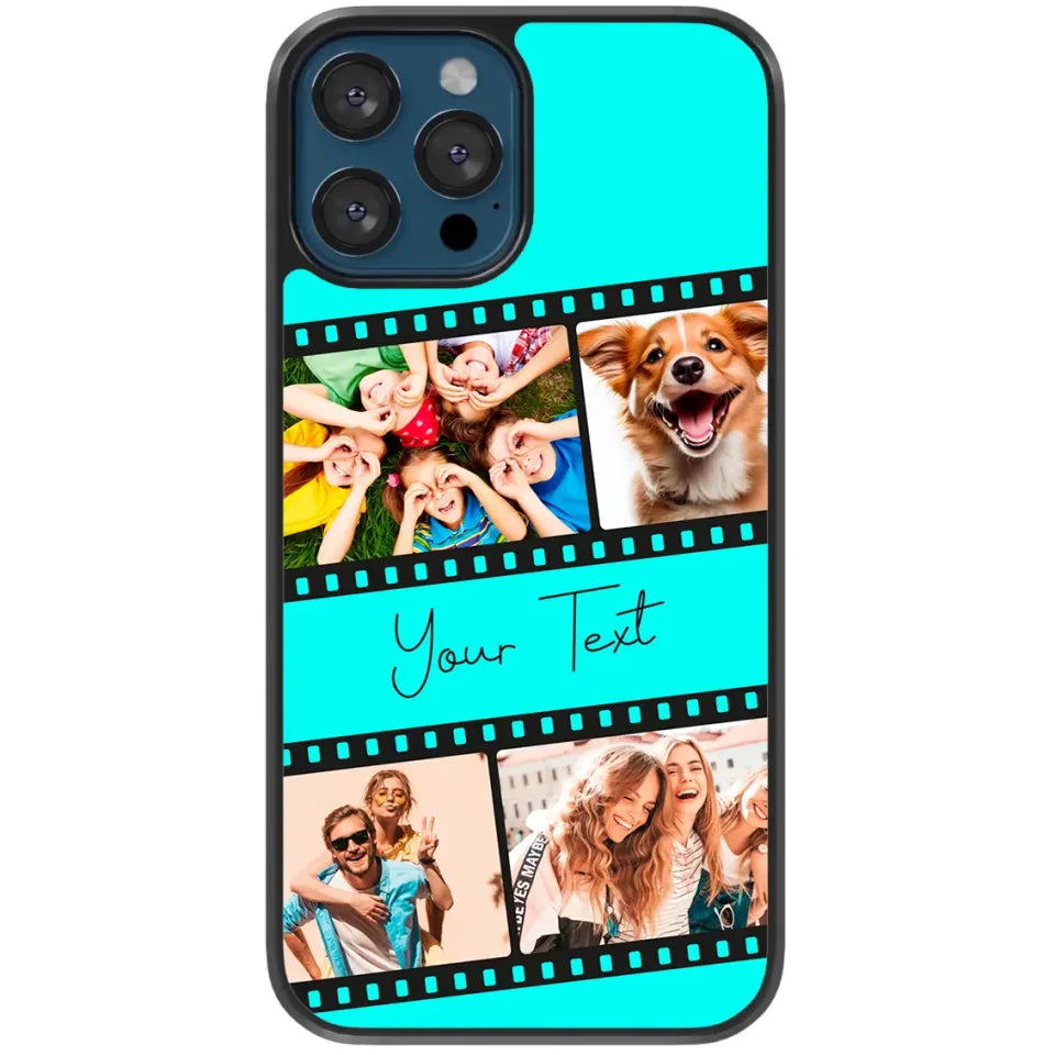 Custom Personalised Film Reel No.4 Rubber TPU Case for iPhone, Samsung & Pixel