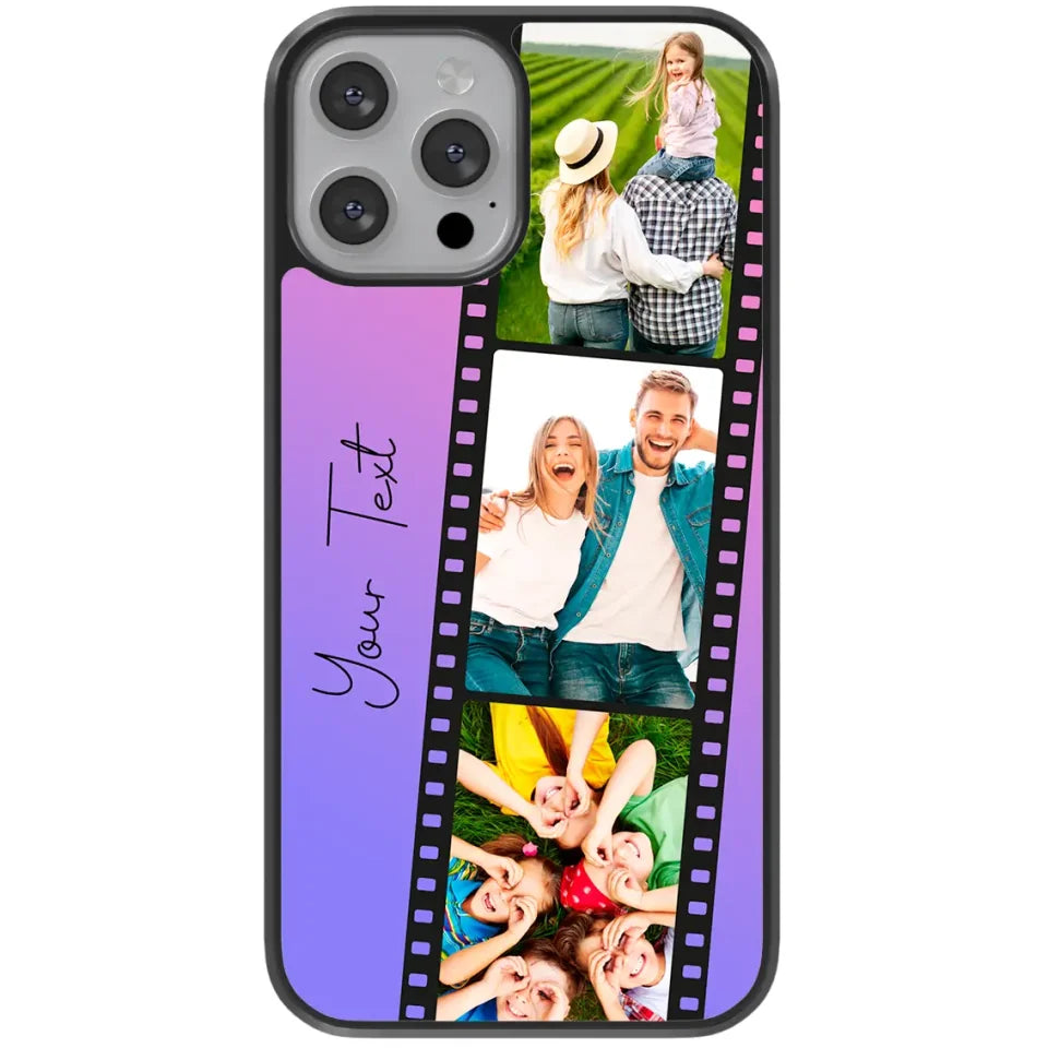 Custom Personalised Film Reel No.6 Rubber TPU Case for iPhone, Samsung & Pixel