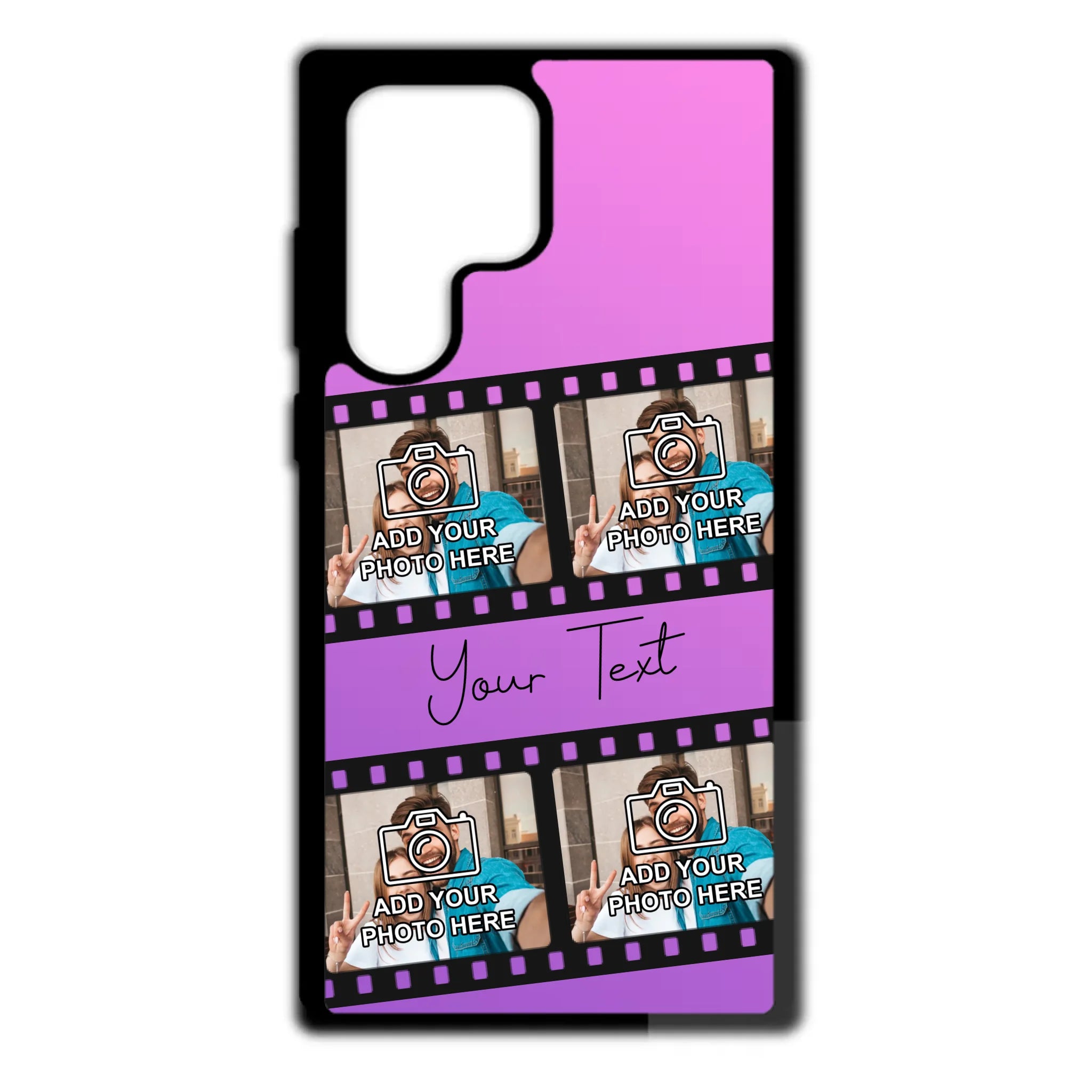 Film reel personalised phone case for Samsung Galaxy S22 Ultra