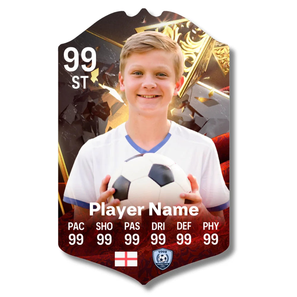 Personalised Football Card - Ultimate Dynasty - Perfect Gift for Football Fans