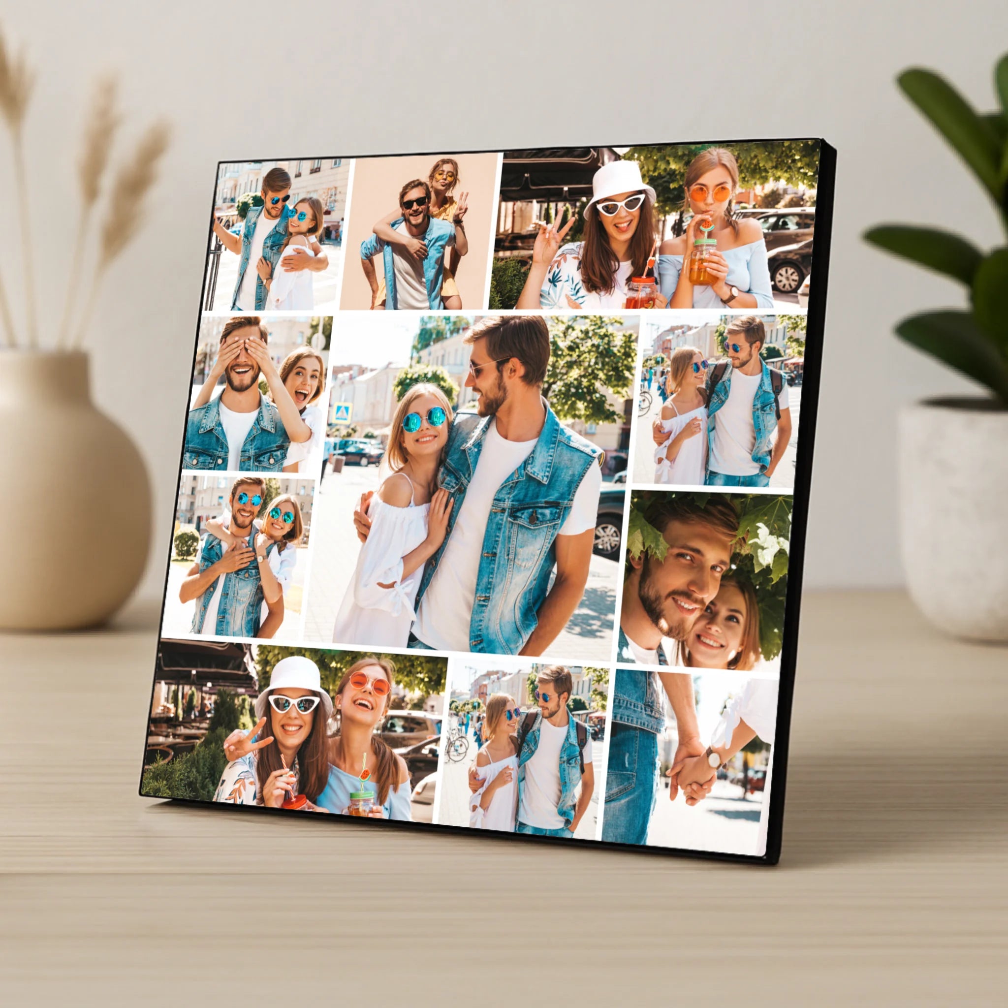 Custom Personalised 11 Photo Collage Photo Panel