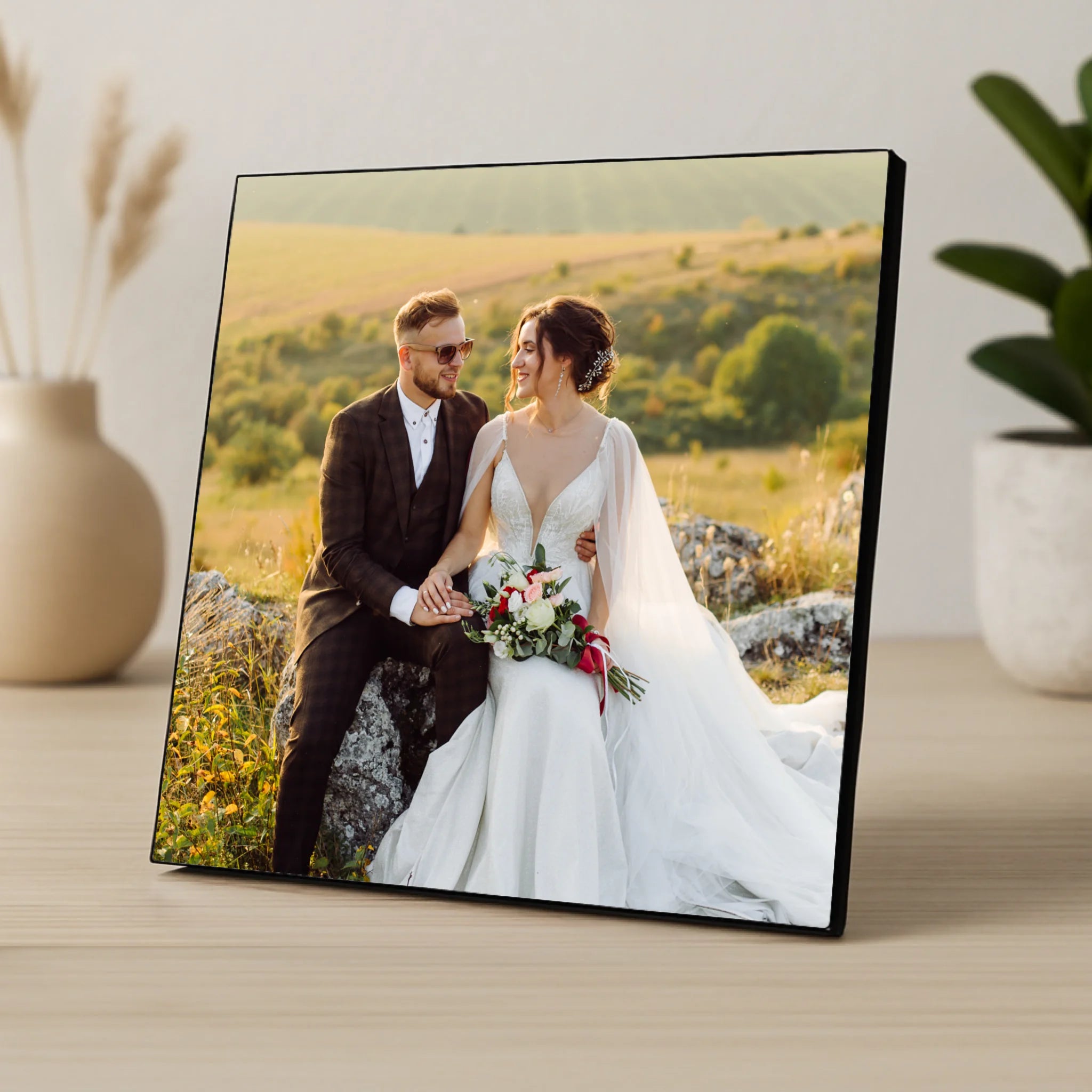 Custom Personalised Photo Panel - Perfect Anniversary or Wedding Gift