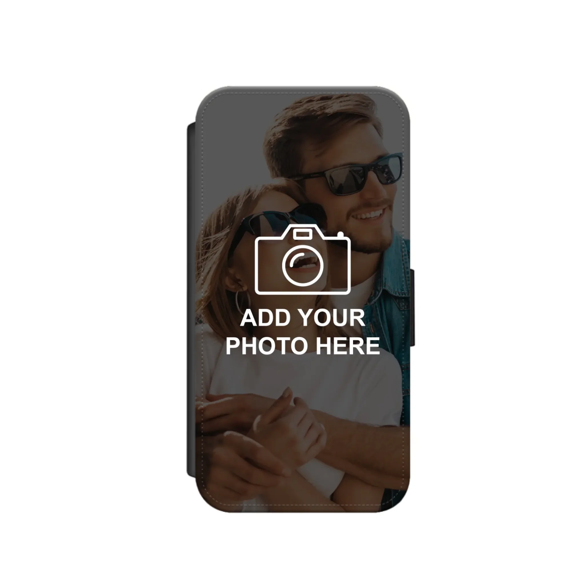 Personalised photo collage flip wallet case for Samsung smartphone