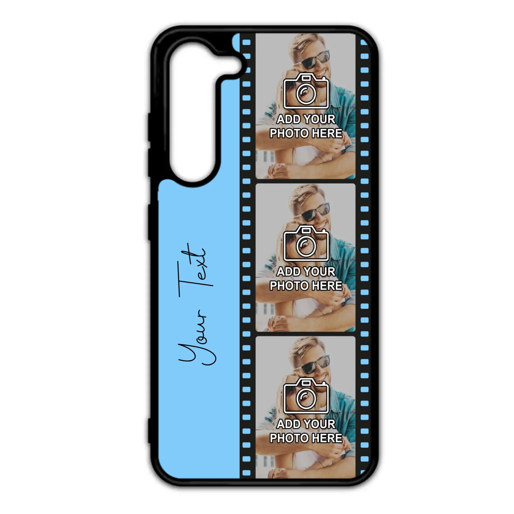 Custom Personalised Film Reel No.5 Rubber TPU Case for iPhone, Samsung & Pixel