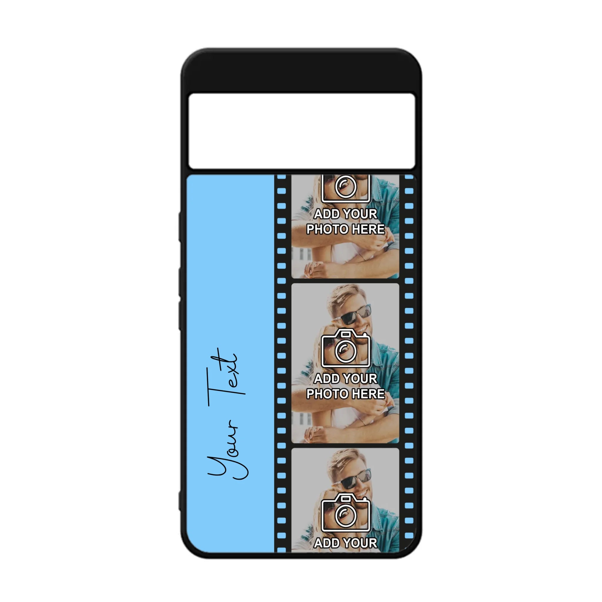 Custom Personalised Film Reel No.5 Rubber TPU Case for iPhone, Samsung & Pixel