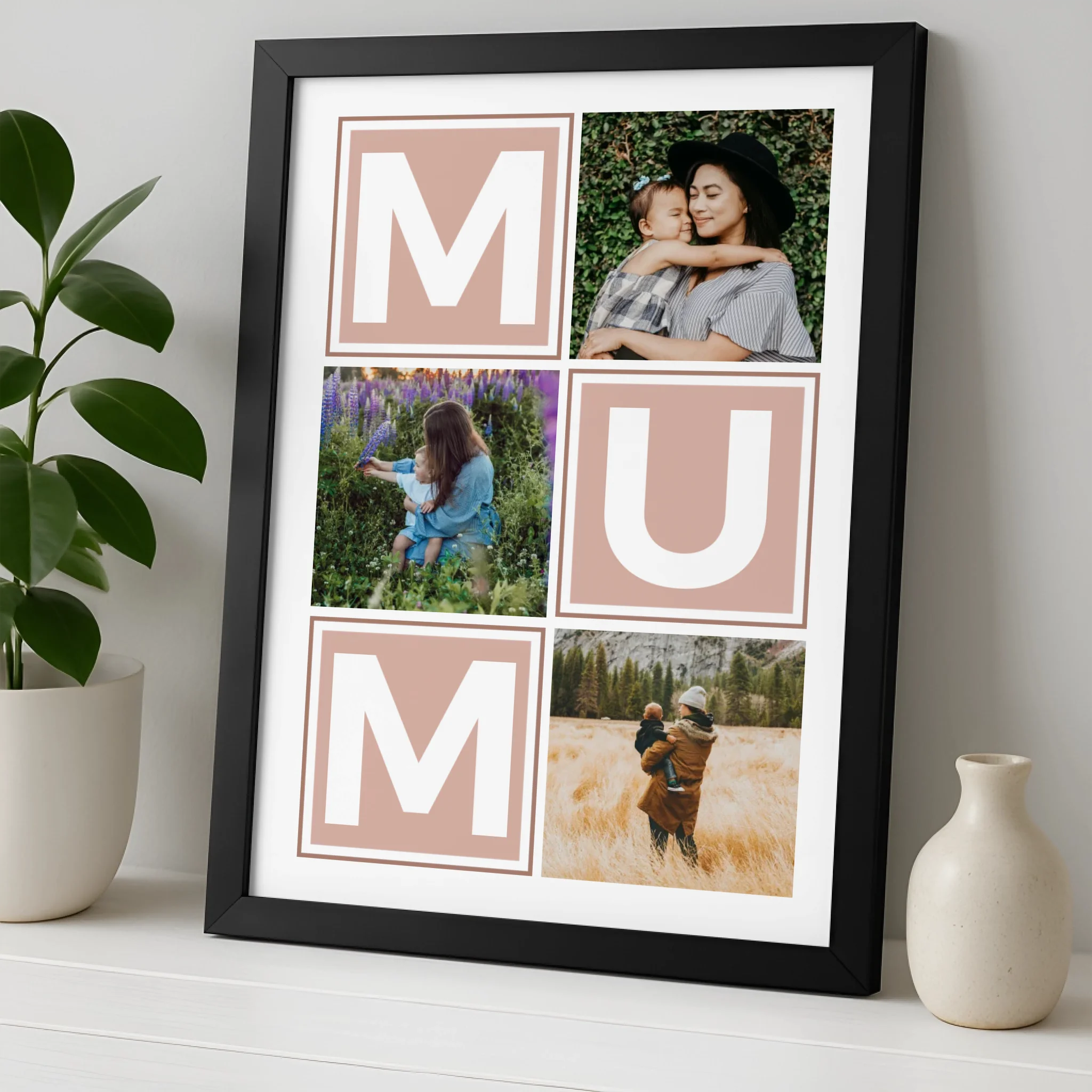 Personalised MUM Photo Frame | Custom Collage Gift for Mum | Mother’s Day or Gift For Mum