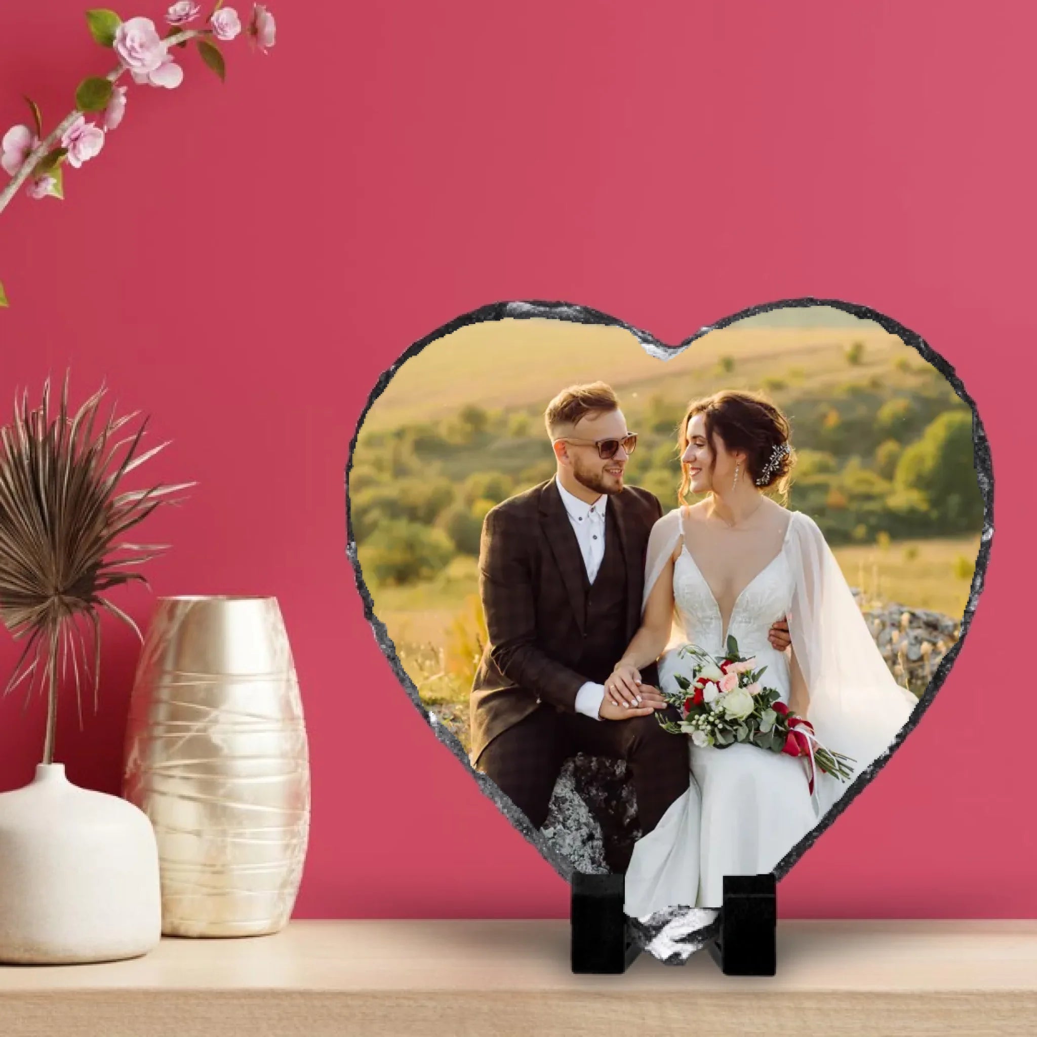 viva-magenta-wall-panelling-with-wooden-shelf-kitchen-room